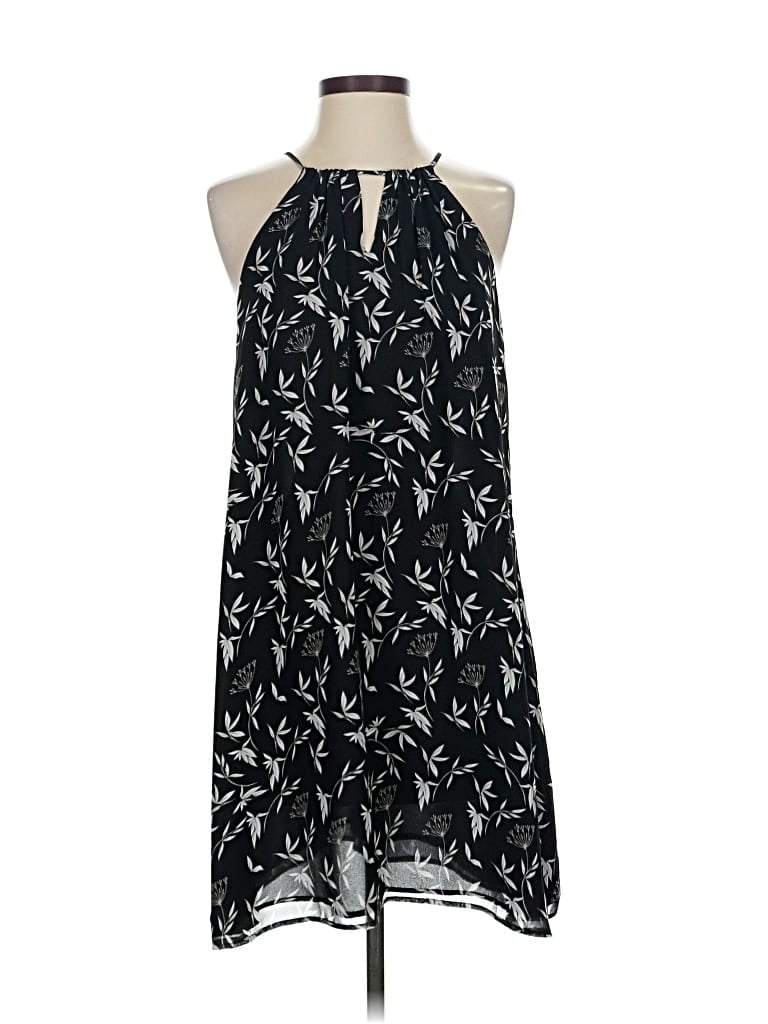 Pre-owned Ann Taylor Loft Outlet Casual Dress In Black