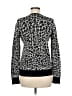 Ann Taylor Animal Print Black Pullover Sweater Size M - photo 2