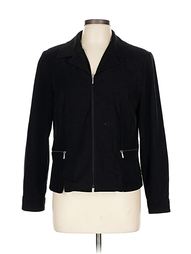 Pre-owned Dressbarn Jacket In Black