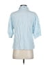 Dylan Blue 3/4 Sleeve Button-Down Shirt Size XS - photo 2