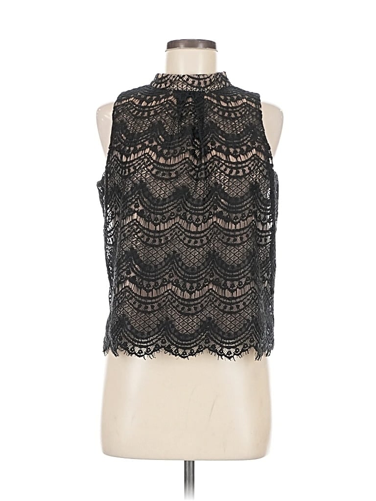 HAUTE MONDE Pre-owned Sleeveless Blouse In Black