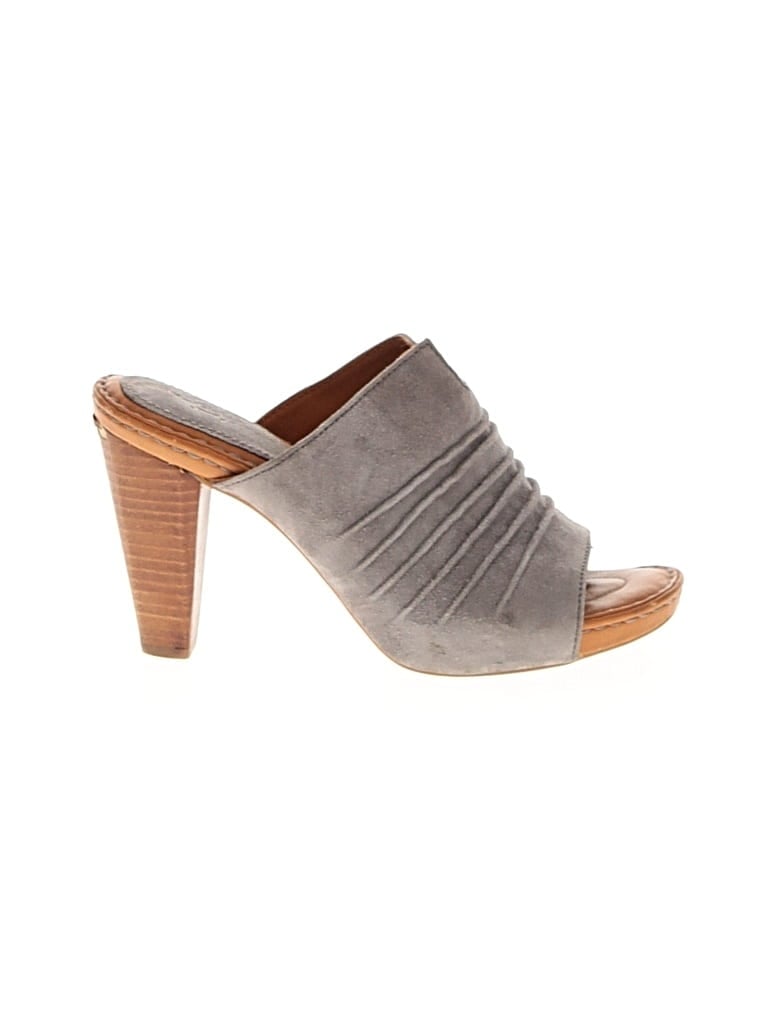 Pre-owned Born Crown Mule/clog In Gray