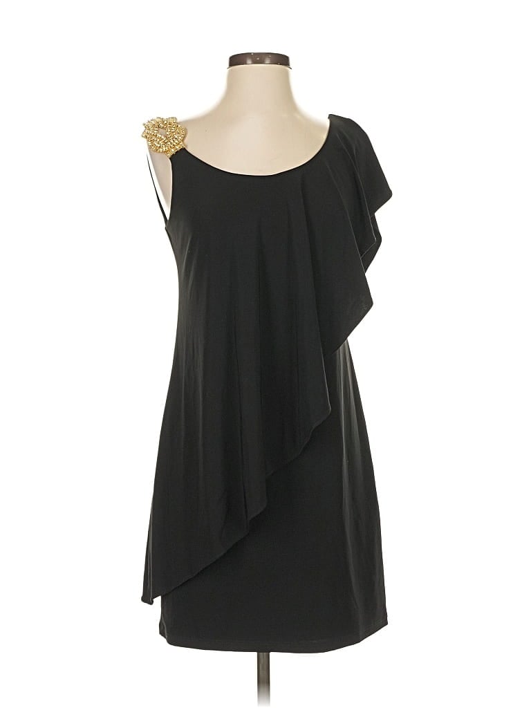 Click to view more detailed imagery on our partner's website Pre-owned Betsy & Adam Cocktail Dress In Black