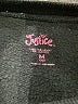 Justice Black Sweatshirt Size 10 - photo 3