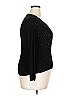 Express 100% Cotton Stars Black Pullover Sweater Size 5X - photo 4