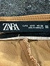 Zara Solid Tan Khaki Shorts Size S - photo 3
