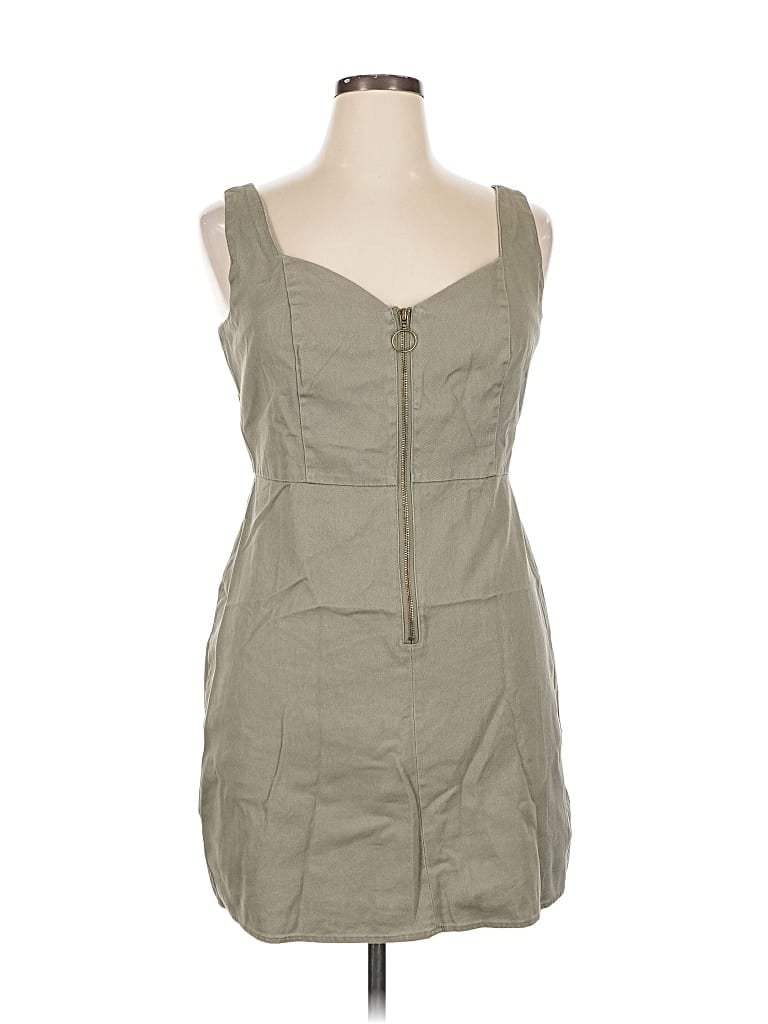 Pre-owned Angel Kiss Casual Dress In Gray