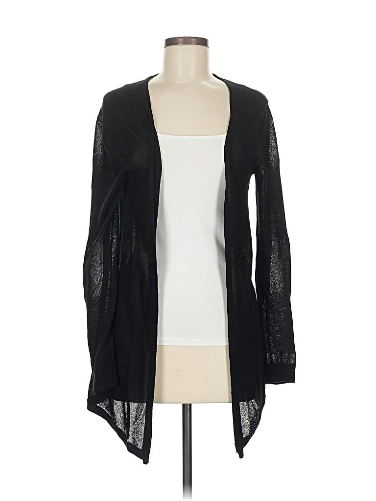 Pre-owned Apt. 9 Cardigan Sweater In Black