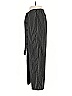 Aqua 100% Polyester Stripes Black Casual Pants Size S - photo 5