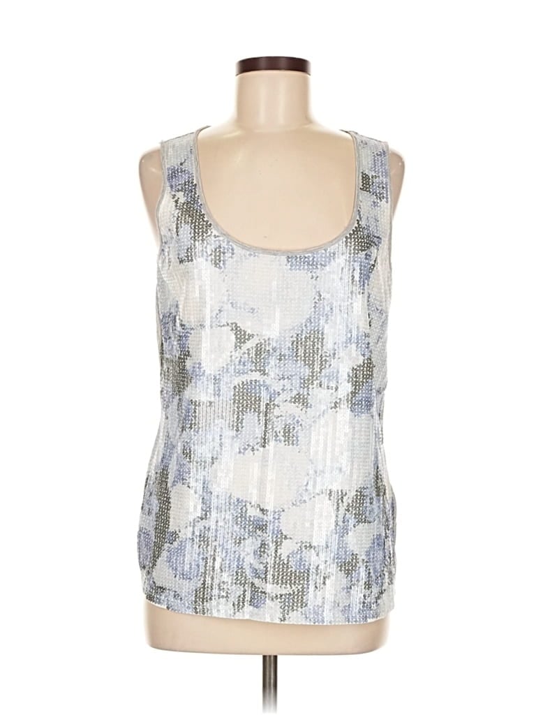 Pre-owned Escada Sport Sleeveless Blouse In Silver