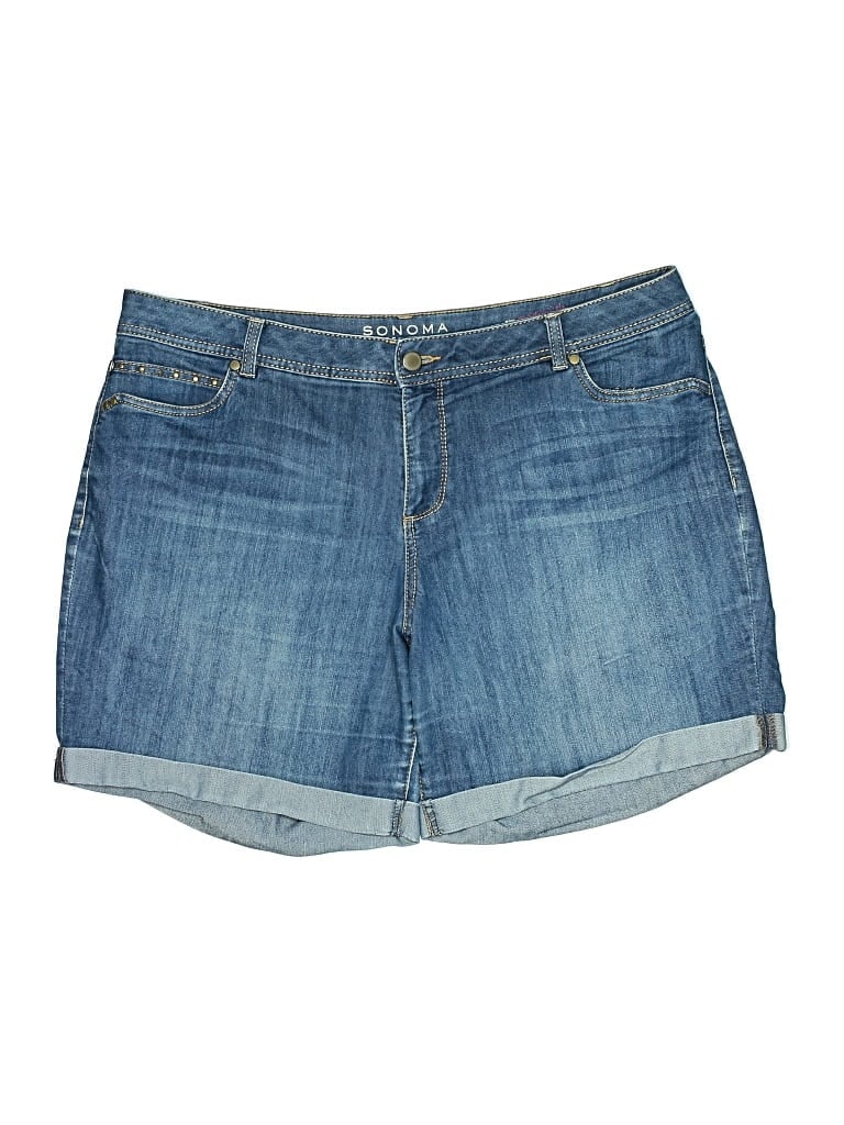 Pre-owned Sonoma Life + Style Denim Shorts In Blue