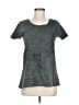 Ecru Gray Short Sleeve Top Size M - photo 1