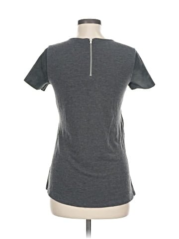 Ecru Short Sleeve Top (view 2)