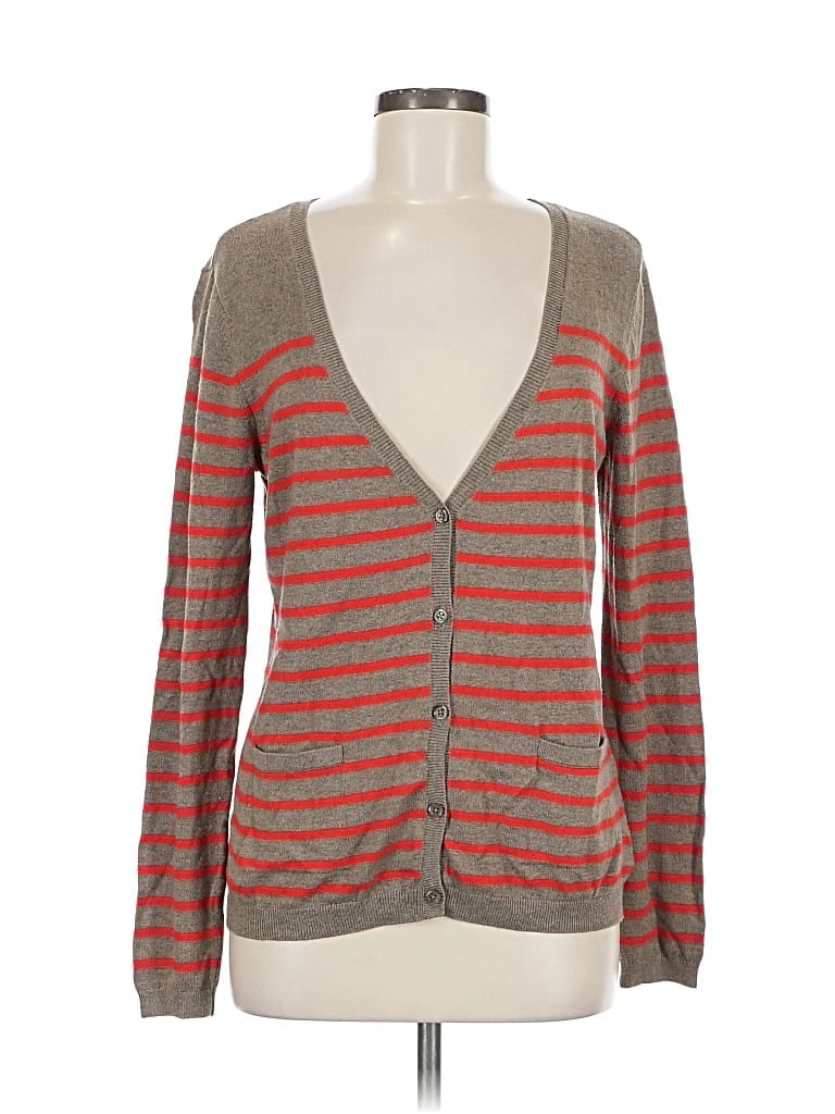 Pre-owned Banana Republic Factory Store Cardigan Sweater In Gray