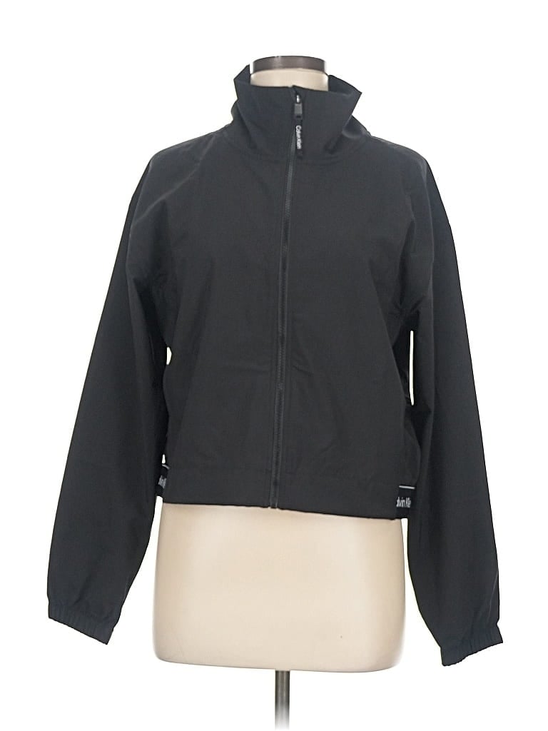 Pre-owned Calvin Klein Track Jacket In Black