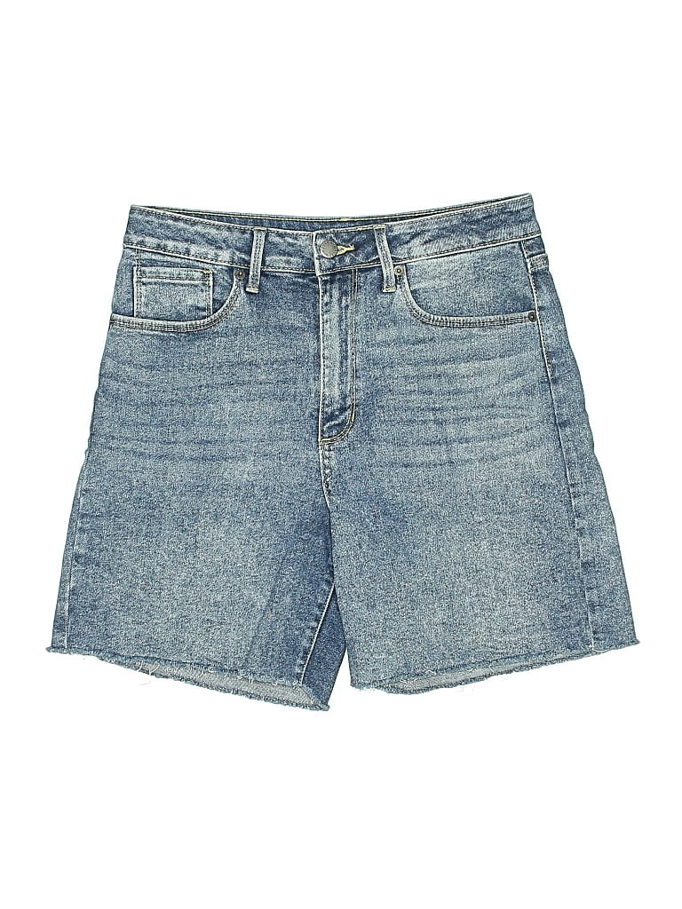Pre-owned Just Usa Denim Shorts In Blue