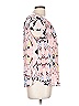 J.Crew 100% Polyester Pink Short Sleeve Blouse Size 10 - photo 4