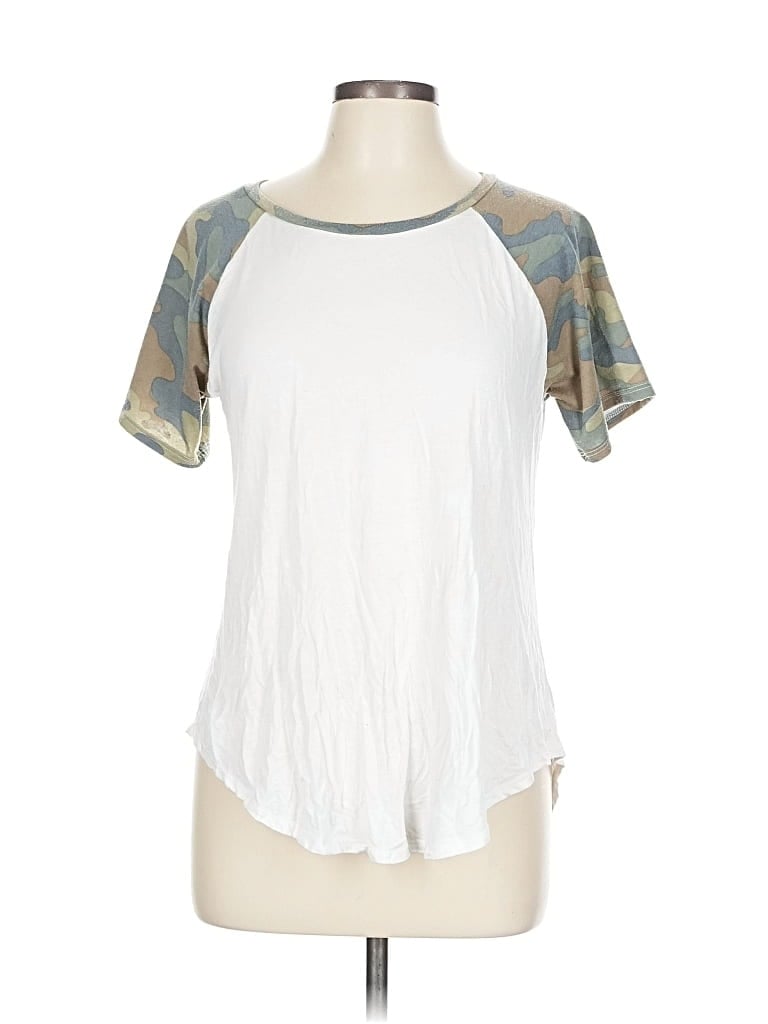 Pre-owned Flawless Short Sleeve T-shirt In White