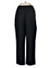 Silhouette Solid Black Casual Pants Size M (estimated) - photo 1