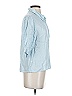 Dylan Blue 3/4 Sleeve Button-Down Shirt Size XS - photo 4