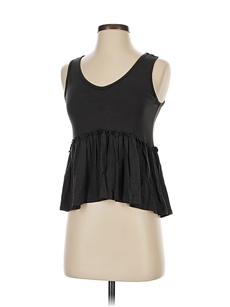 ALTAR'D STATE Pre-owned Sleeveless Top Black Sweetheart Neckline Tops