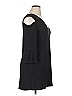 Robert Louis Solid Black Casual Dress Size XL - photo 4