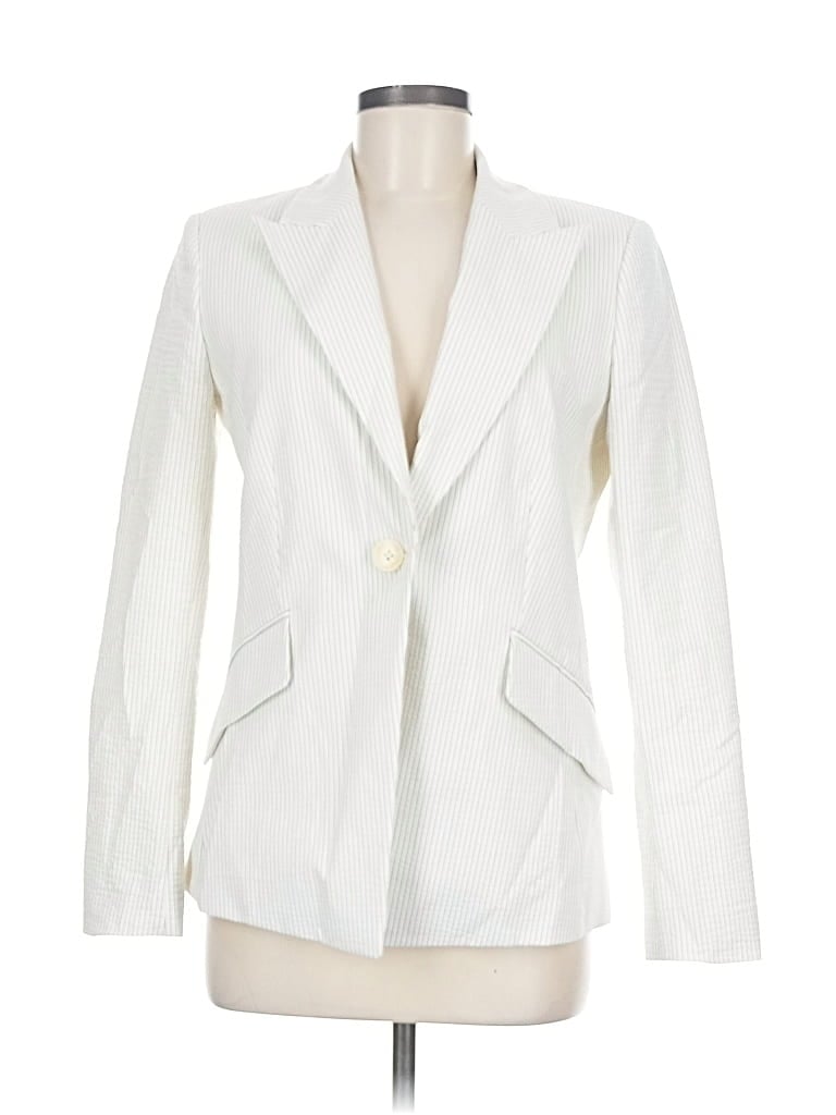 Click to view more detailed imagery on our partner's website Pre-owned Elie Tahari Blazer Jacket In White