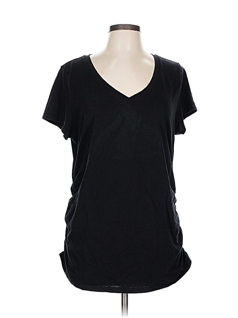 Pre-owned Sonoma Goods For Life Short Sleeve T-shirt In Black