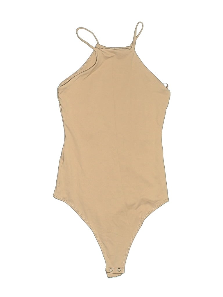 Pre-owned Second Skin Bodysuit In Brown