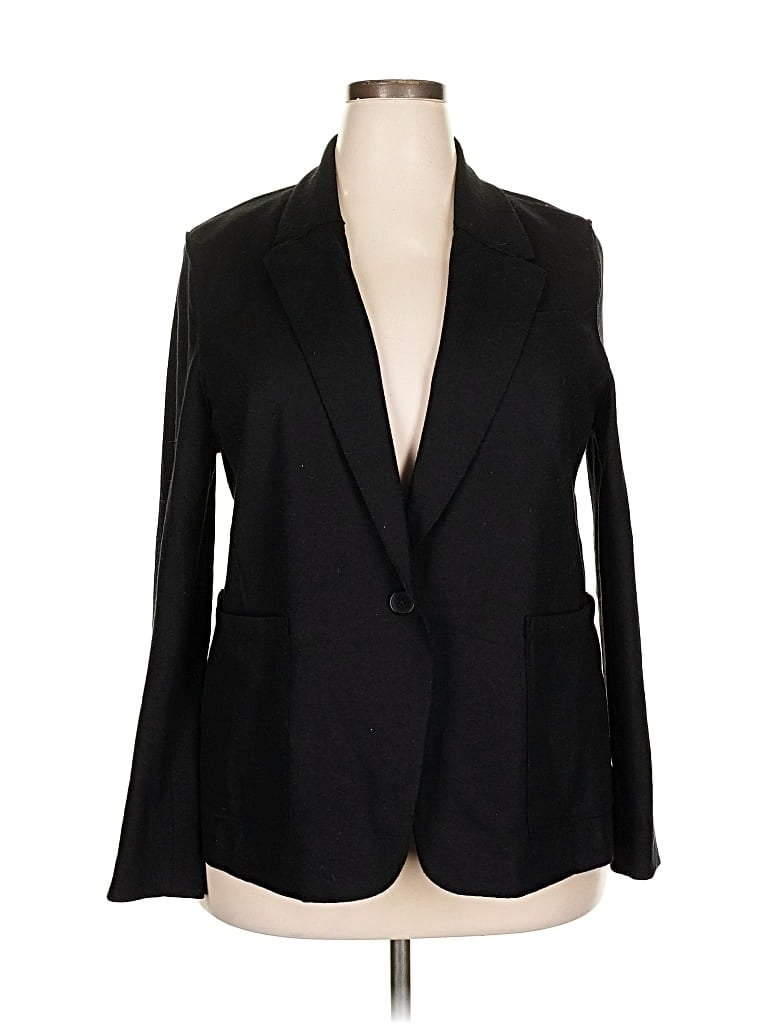 Pre-owned Banana Republic Blazer Jacket In Black
