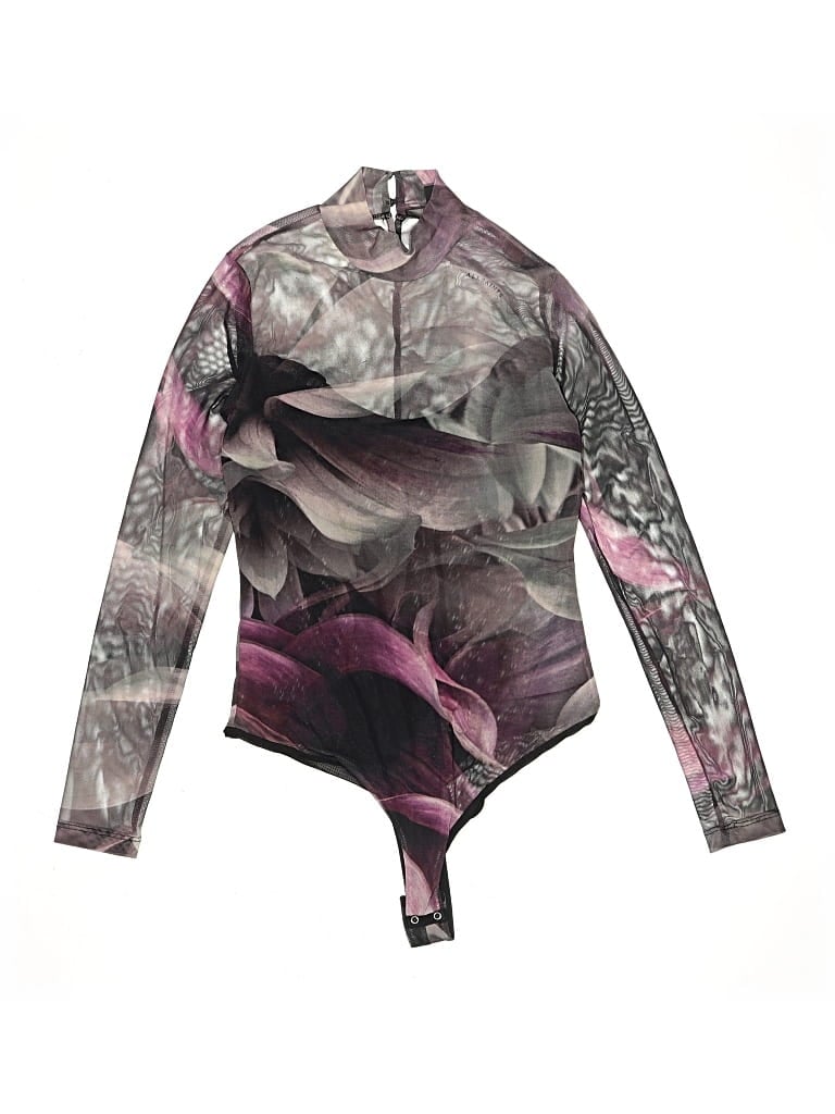 Click to view more detailed imagery on our partner's website Pre-owned Allsaints Bodysuit In Purple