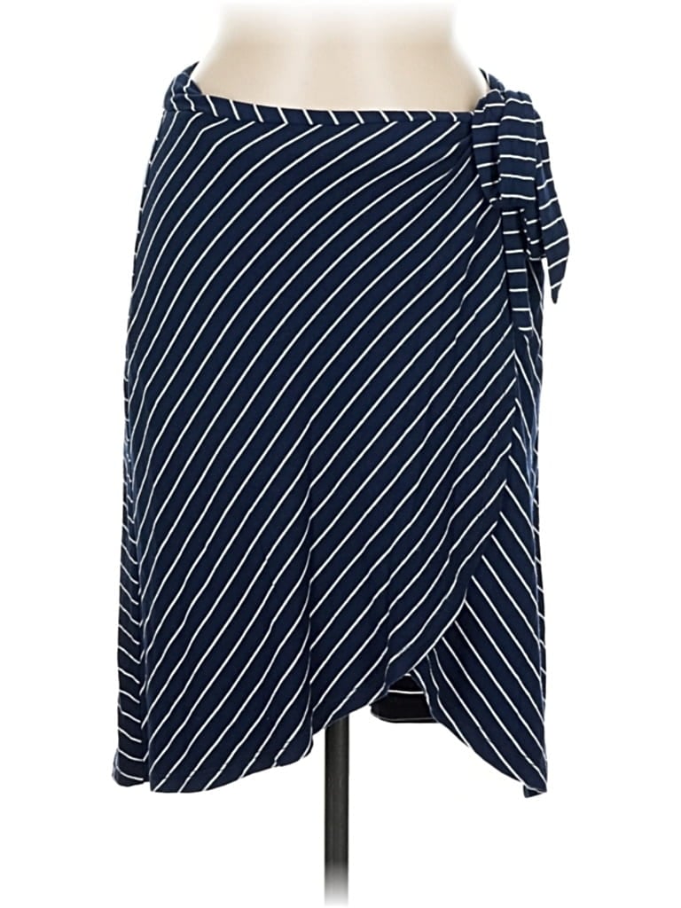 Pre-owned Adrienne Vittadini Casual Skirt In Blue