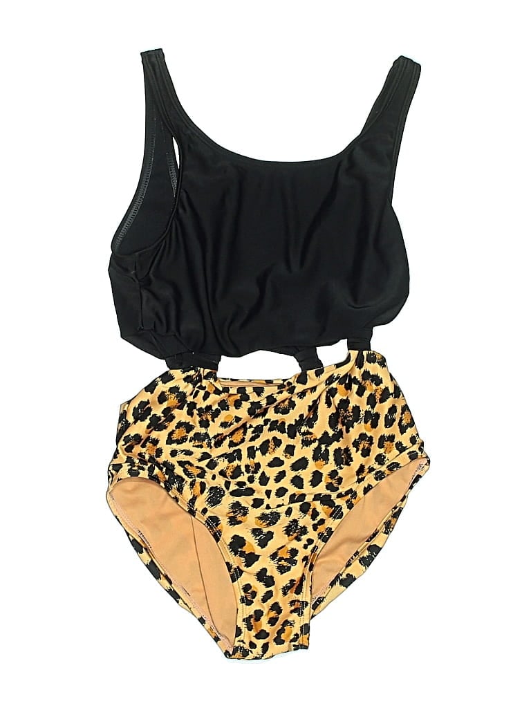 Pre-owned Art Class Kids' One Piece Swimsuit In Gold