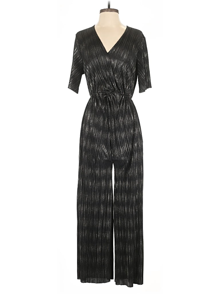 Pre-owned All In Favor Jumpsuit In Black