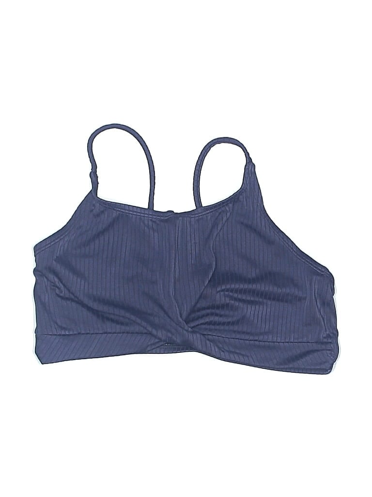 Pre-owned Old Navy Swimsuit Top Blue Swimwear