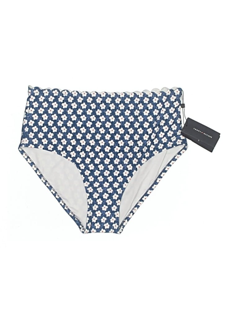 Pre-owned Tommy Hilfiger Swimsuit Bottoms In Blue