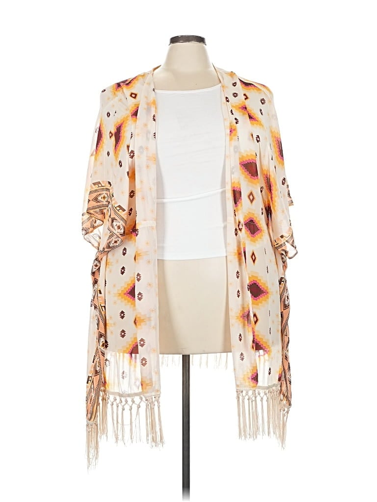 Pre-owned Cato Kimono In Orange