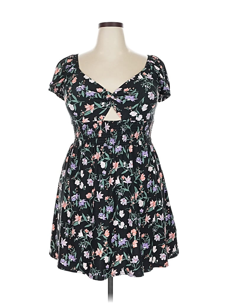 Pre-owned No Boundaries Casual Dress In Black