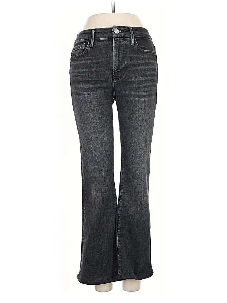 Pre-owned Frame Jeans In Gray