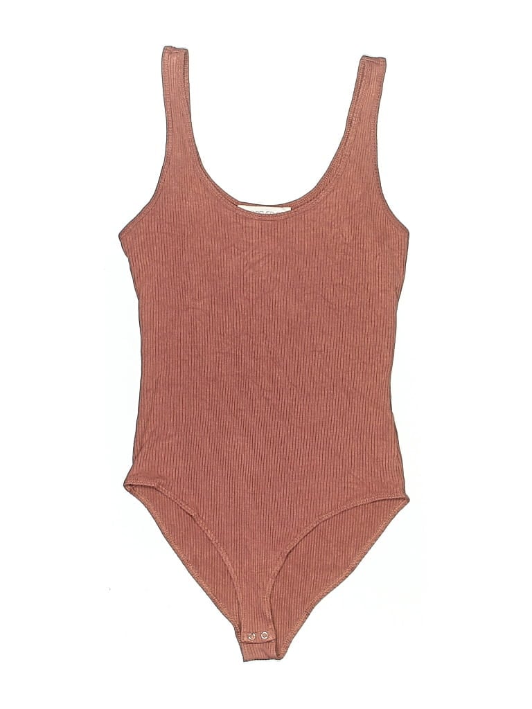 FOREVER 21 Pre-owned Bodysuit In Brown
