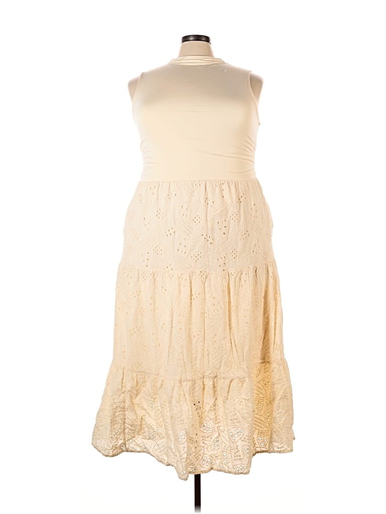 Pre-owned Prettygarden Casual Dress In White
