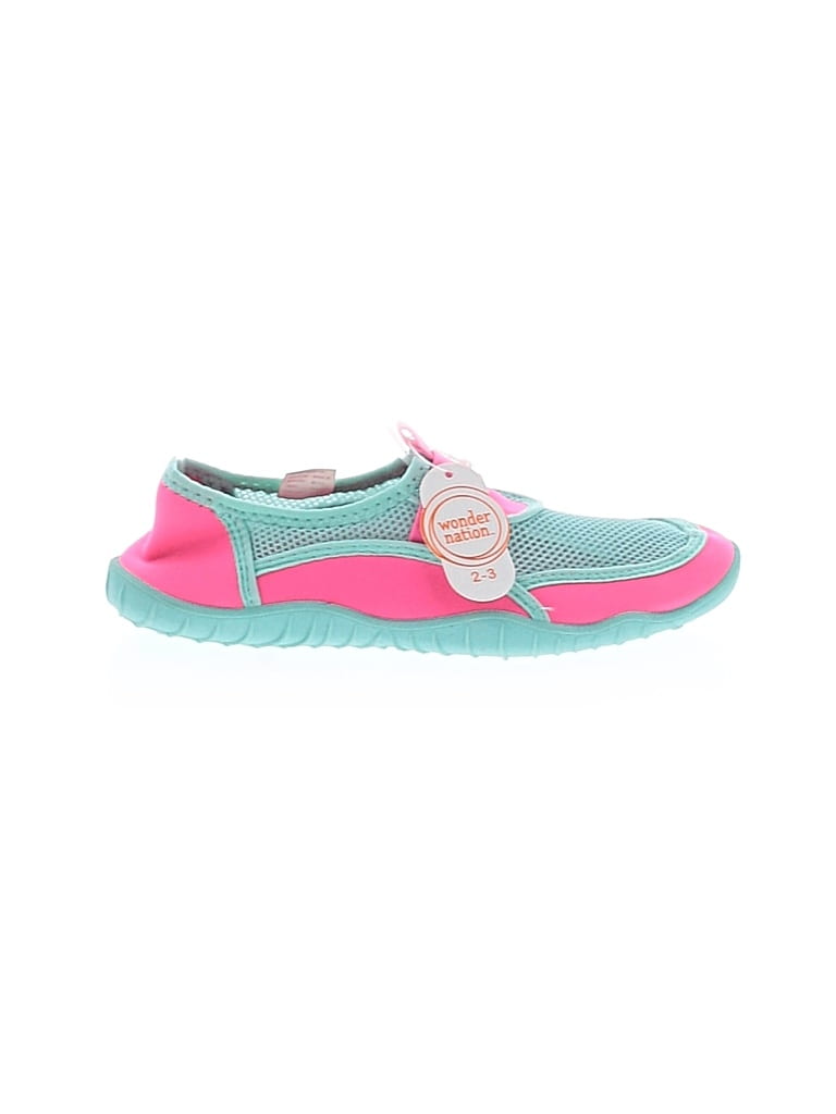 Pre-owned Wonder Nation Kids' Water Shoes In Blue