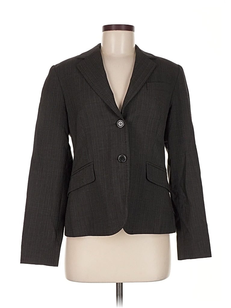 Pre-owned Louben Blazer Jacket In Gray