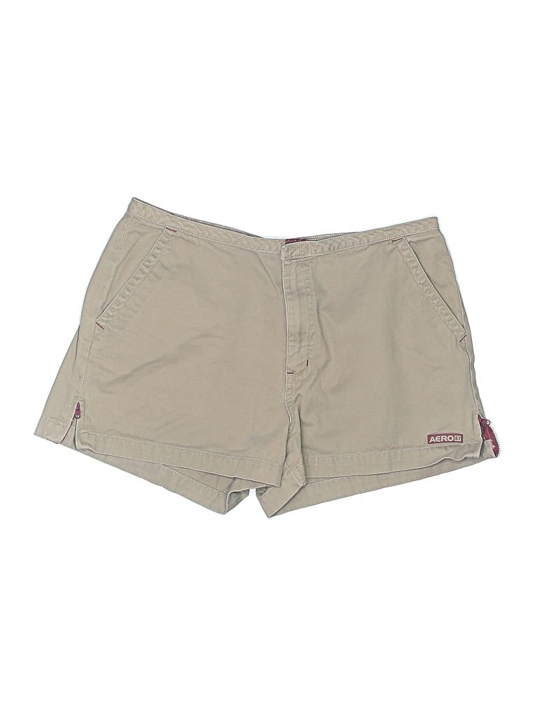 Pre-owned Aéropostale Khaki Shorts In Brown