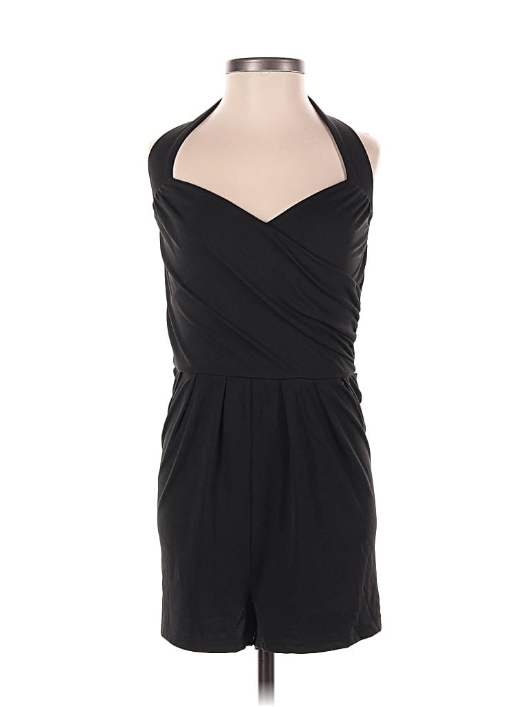 Pre-owned Cider Romper In Black