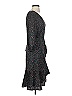 Sam Edelman 100% Polyester Print Black Cocktail Dress Size 4 - photo 4