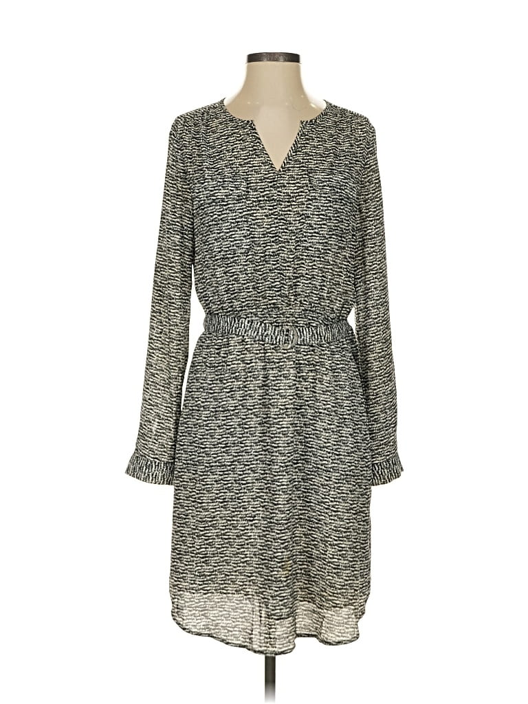 Pre-owned Mossimo Casual Dress In Gray
