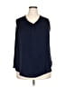 Assorted Brands Blue Sleeveless Blouse Size 2XL - photo 1