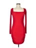 Assorted Brands Solid Red Cocktail Dress Size 6 - photo 1