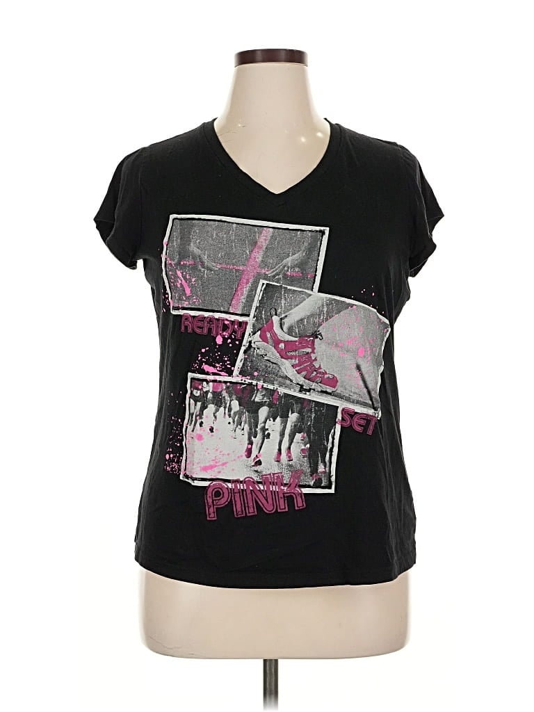 Pre-owned Xersion Short Sleeve T-shirt In Pink